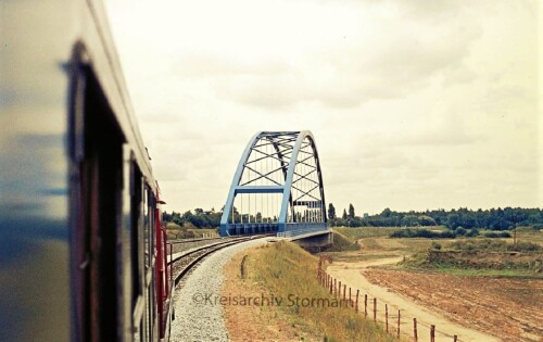Travemünde Kücknitz Eisenbah Sonderfahrt Gleis Strecke 1975 (1)