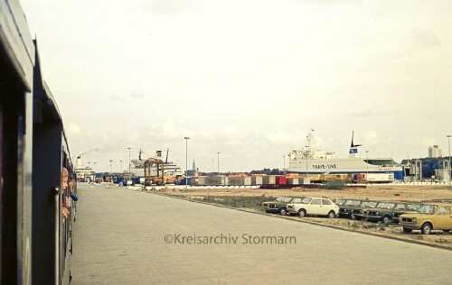 Travemünde Kücknitz Eisenbah Sonderfahrt Gleis Strecke 1975 (3)