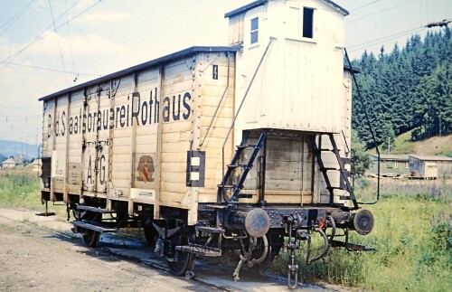 Badische Staatsbrauerei Rothaus Länderbahn Waggon 1967 Seebrugg a