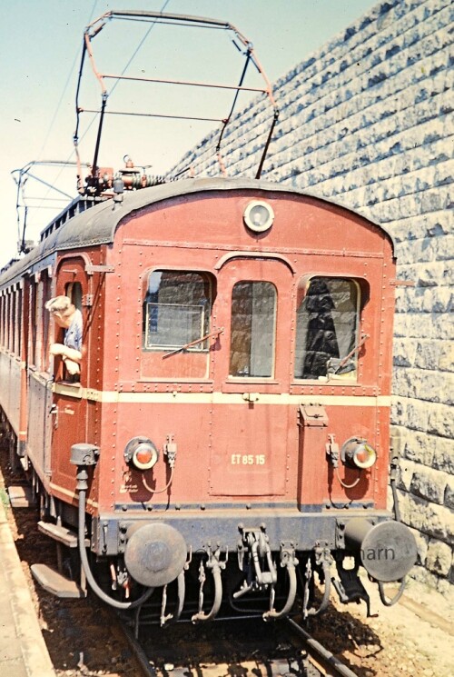 ET 85 BR 485 15 Treibzug elektrischer 1967 Seebrugg