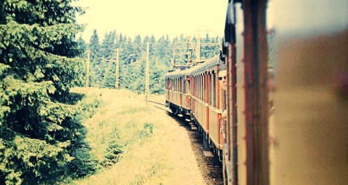 ET 85 BR 485 Treibzug elektrischer 1967 Himmelreich nach Seebrugg
