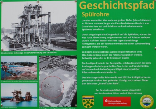 Güster Kieswerk ehemaliges Geschichte des Campingplatzes Naherholung um Hamburg 2023 (2)