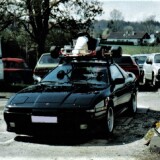 Toyota_Supra_Brune_getunt_330PS_schwarz_Go_Kart_Feldafing_Esso_Tankstelle_1988