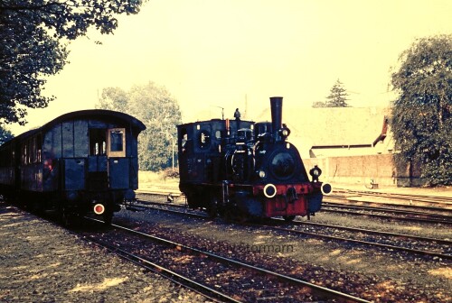 d Achern Bahnhof 1972 Dampflok Nostalgiezug Ausflug Sonderzug (1)
