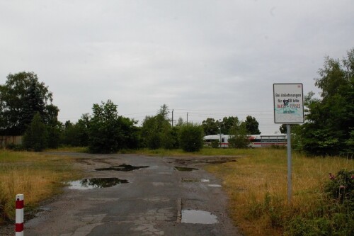 Bahnhof Büchen Gleisanlagen ehemaliger Grenzbahnhof innerdeutsche Grenze 2023 Juni (8)