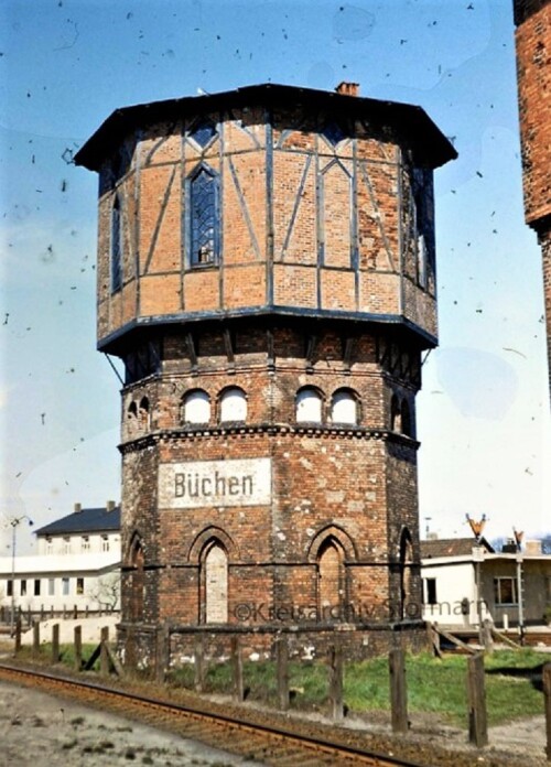 Büchen Bahnhof 1967 Wasserturm