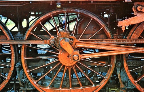 Büchen Bahnhof 1969 BR 018 323 6 Sonderfahrt (6)