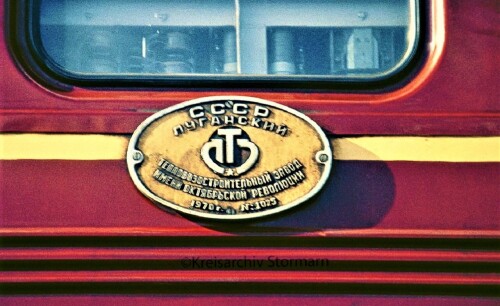 Büchen Bahnhof 1973 BR 120 V 200 133 DR Taigatrommel innerdeutsche Grenze (2)