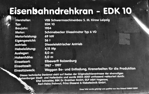 EDK 10 DB LastKran Boizenburg Industriegebiet a (1)
