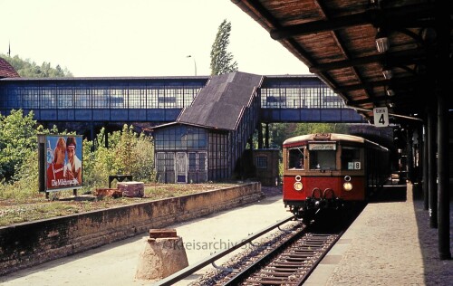 Berlin 1984 Gesundbrunnen S Bahnhof S 2 (2)