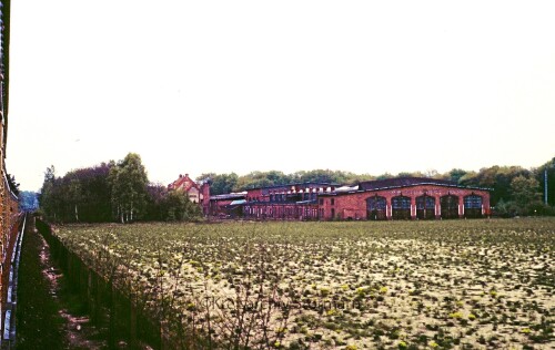 Berlin 1984 Grunewald Bahnhof Betriebswerk BW (8)