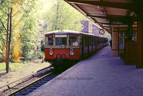 Berlin 1984 S Bahnhof Lichtenrade Bahnhof a Kopie