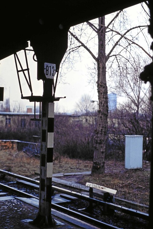 Berlin 1984 Yorckstraße a Bahnhof