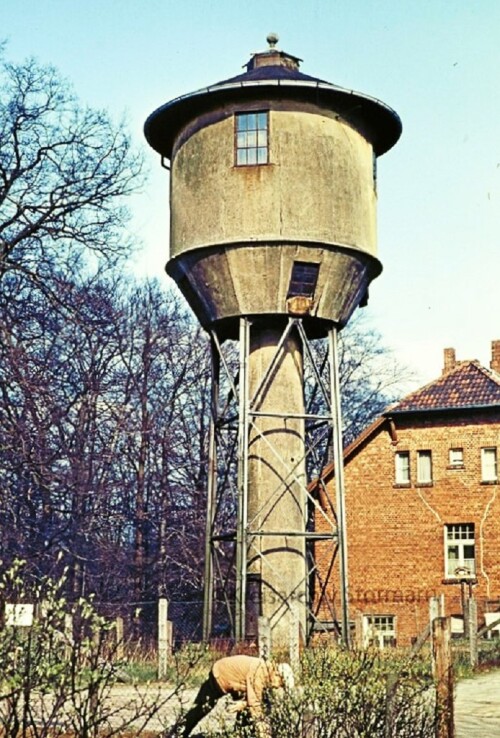 1967 Aumühle Bahnhof Wasserturm