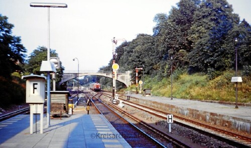 1969 Aumühle Bahnhof BR 212