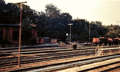 1969 Aumühle BW Lokschuppen Betriebswerk