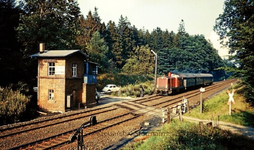 1970 Aumühle BR 212 Blockstelle Sachsenwald