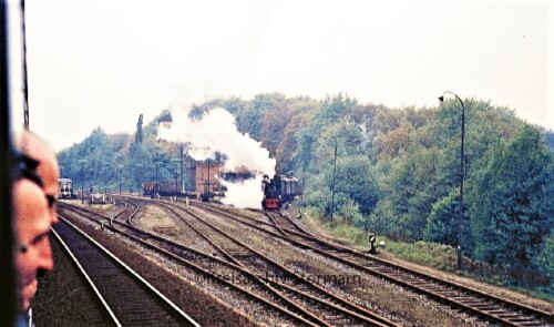 1972 Aumühle Bahnhof Lokschuppen