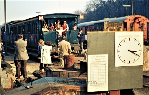 1973 Aumühle Bahnhof historischer Sonderzug (4)