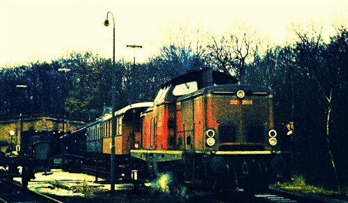 1973 Aumühle Bahnhof historischer Sonderzug (5)
