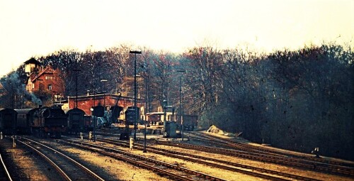 BR 078 Wendezug Aumühle BW BEtriebswerk Lokschuppen