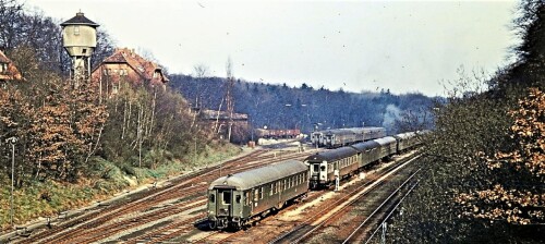 BR 078 Wendezug Aumühle Bahnhof Abstellgruppe Nahverkehrszüge (1)