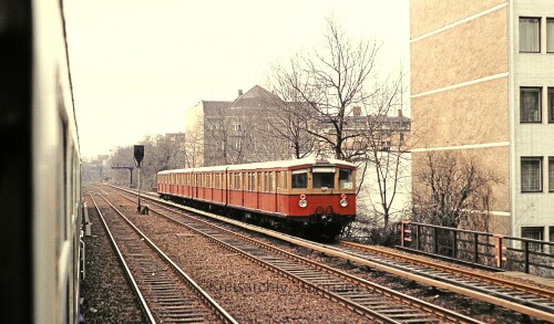 Berlin 1984 S Bahnstrecke Westkreuz Savignyplatz