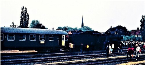 Schwarzenbek Bahnof 1972 BR 038 382 1 (1a)