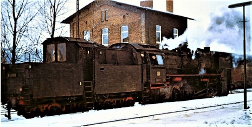 Schwarzenbek Bahnof BR 050 1965 1972 (1)
