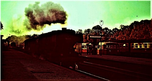 Schwarzenbek Bahnof BR 050 1965 1972 (2)