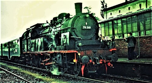 Schwarzenbek Bahnof BR 078 1965 1972 (2)