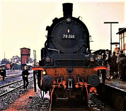 Schwarzenbek Bahnof BR 078 1965 1972 (3)