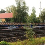 Schwarzenbek_Bahnhof_Tausch_Weichen_Bauzug_2024_Okt_Streckenerneuerung_Zug-1
