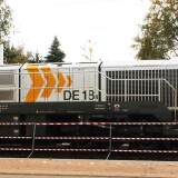 Schwarzenbek_Bahnhof_Tausch_Weichen_Bauzug_2024_Okt_Streckenerneuerung_Zug-2