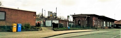 Schwarzenbek Bahnhof ZweckbauGüterschuppen 2021