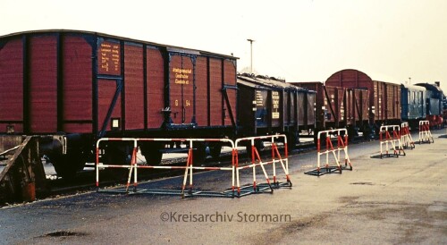 1984 Bergedorf Süd Güterwaggoms