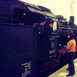 Bergedorf_Bahnhof_1972_BR_038_Sonderfahrt_nostalgische_Dampflok_Zug-1