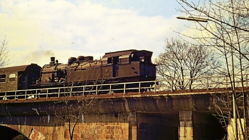 Reinbek Bahnhof 1967 BR 078 nahverkehrszug Umbauwagen Hasenkasten (3)