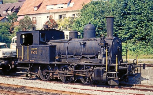 Württembergische T 3 Kandern Bahnhof Dampflok historischer Zug