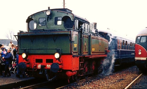 preußische T9 BR 74 1984 Bergedorf Süd Bahnhof Jugendstil