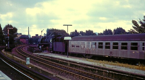 BR 01 501 Interzonenzug Silberling Bahnhof Berliner Tor (3)