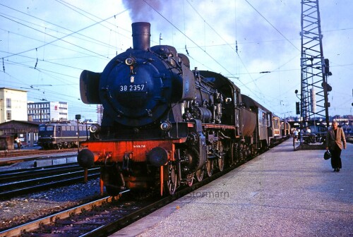 BR 38 2357 preußische P 8 Ulm Giengen 1966