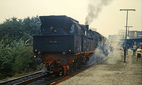 BR 78 248 Berliner Tor 1967 Sonderzug preußische Umbauwagen (1)