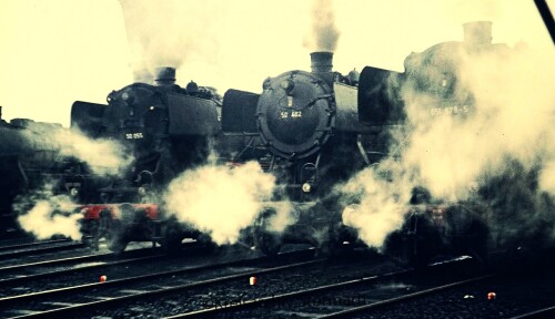 BW Rothenburgsort 1969 BR 50 055 BR 50 402 BR 51 678