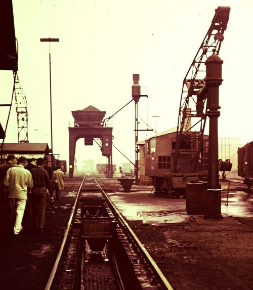 BW Rothenburgsort 1969 Bekohlungskran