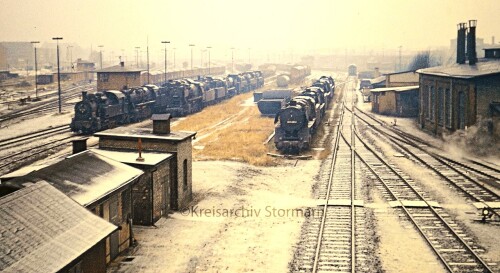 BW Rothenburgsort 1969 Drehscheibe Lokschuppen aa