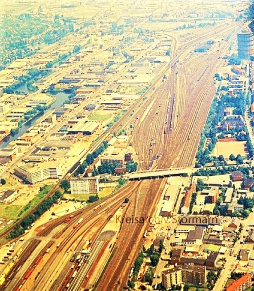 Güterbahnhof Gbf Rothenburgsort Tiefstack 1979