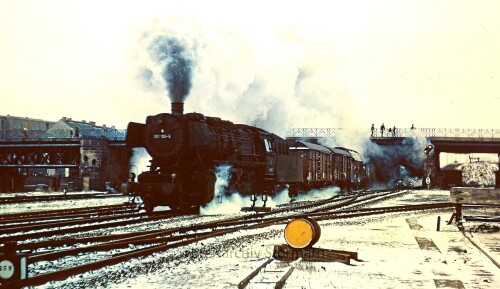 Rothenburgsort 1969 BR 050 105 Güterbahnhof Gbf