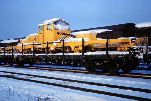 Billwerder Moorfleet 1970 Stellwerk Gbf Güterbahnhof Robel Schienenverleger