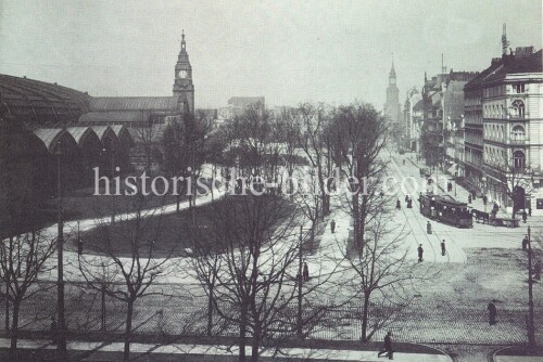 Hamburg HBF Hauptbahnhof 1908 Gleisanlagen b